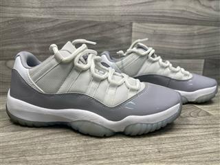 Nike Air Jordan 11 Low AV2187 Cool Grey Sneakers Size 8.5